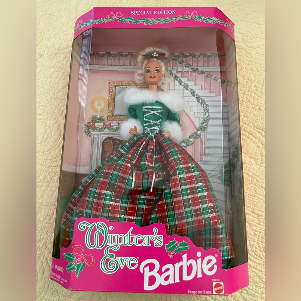 NIB 1994 Winter's Eve Barbie Doll Special Edition